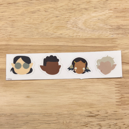 TOH Sticker Strip