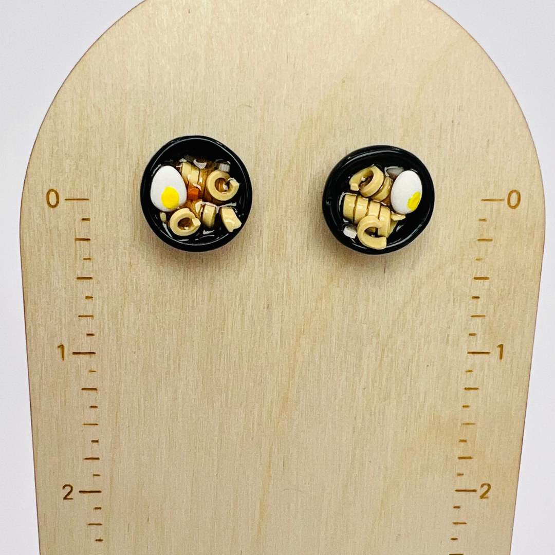 Ramen Stud Earrings