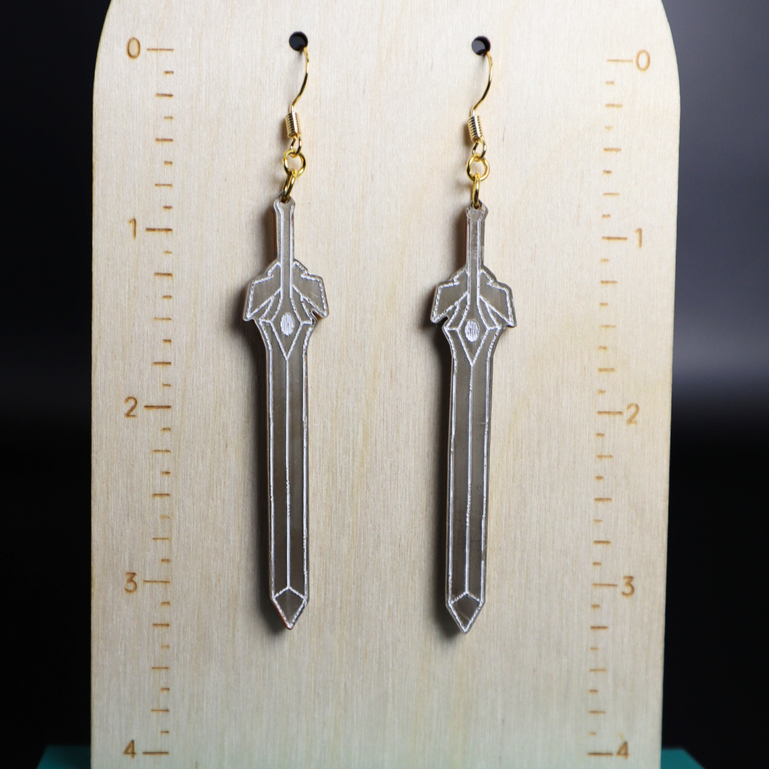 Sword of Lesbians Dangle Earrings