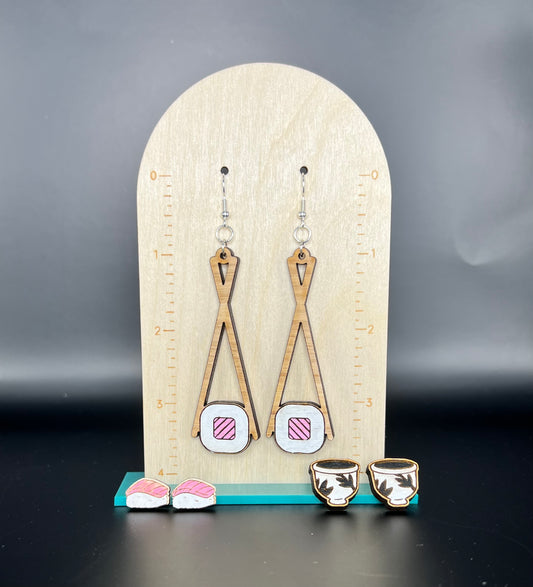 Earrings for a Sushi Restaurant